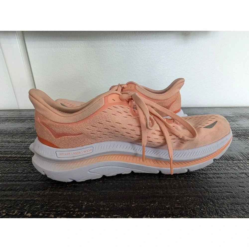 Hoka One One Kawana 1123164-PPSC Women 6.5 B Running Shoes Peach Parfait *READ*